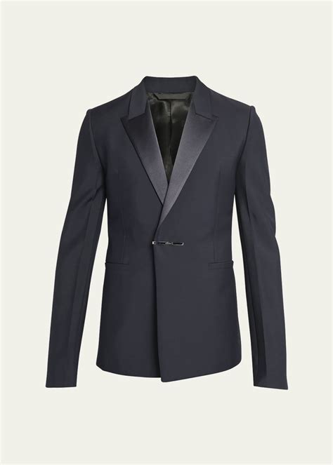 cheap givenchy outfits|Givenchy metal clip blazer men.